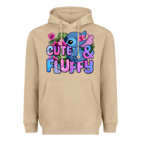 Mushroom cute and fluffy stitch Heavyweight Hoodie - Zillion Design Studio