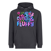 Smoke cute and fluffy stitch Heavyweight Hoodie - Zillion Design Studio