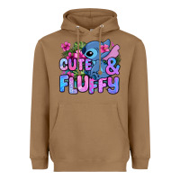 Toasted Coconut cute and fluffy stitch Heavyweight Hoodie - Zillion Design Studio