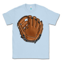 Dusty Blue baseball glove Classic Tee - BarkalooDesign