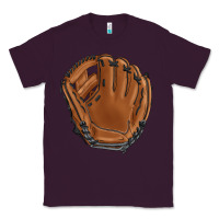 Plum baseball glove Classic Tee - BarkalooDesign