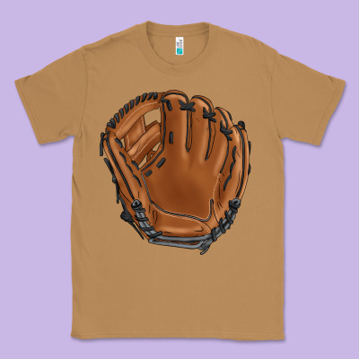 Baseball Glove Classic Tee Designed By Barkaloodesign