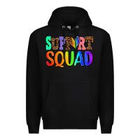 Black support squad Premium Hoodie - AdoDesignShop