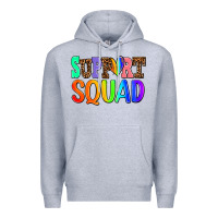 Heather Grey support squad Premium Hoodie - AdoDesignShop