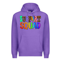 Purple support squad Premium Hoodie - AdoDesignShop
