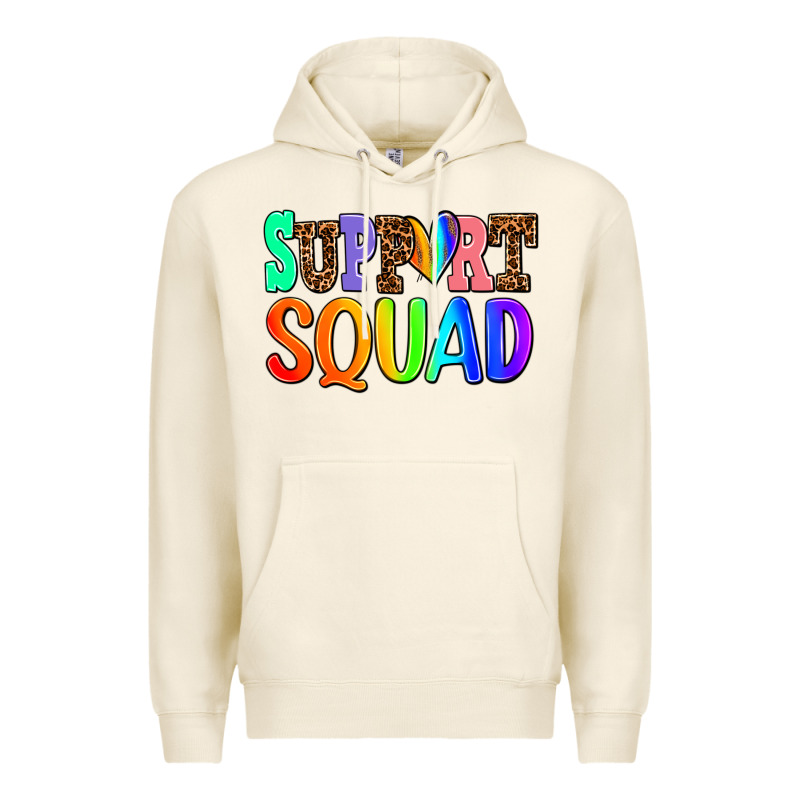 Support Squad Premium Hoodie by AdoDesignShop | Teevron