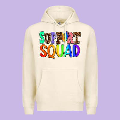 Support Squad Premium Hoodie Designed By Adodesignshop