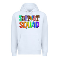 White support squad Premium Hoodie - AdoDesignShop