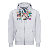 Heather Grey i may be wrong but i doubt it Zipper Hoodie - Zillion Design Studio