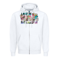 White i may be wrong but i doubt it Zipper Hoodie - Zillion Design Studio