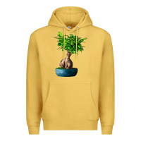 Antique Gold Ficus Ginsenge Premium Hoodie - LillyAllenDesigns