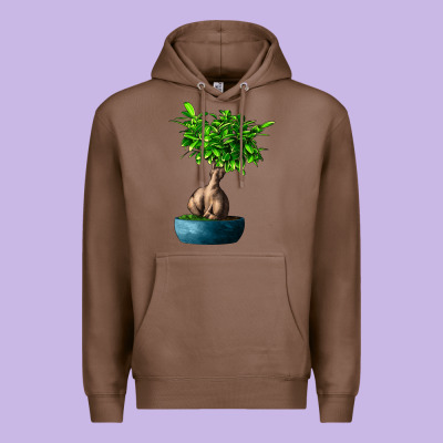 Ficus Ginsenge Premium Hoodie Designed By Lillyallendesigns