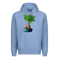 Colony Blue Ficus Ginsenge Premium Hoodie - LillyAllenDesigns