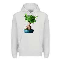 Dove Grey Ficus Ginsenge Premium Hoodie - LillyAllenDesigns