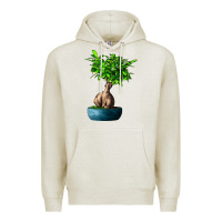Oatmeal Heather Ficus Ginsenge Premium Hoodie - LillyAllenDesigns