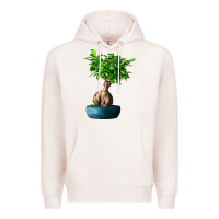 Pale Pink Ficus Ginsenge Premium Hoodie - LillyAllenDesigns