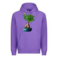 Purple Ficus Ginsenge Premium Hoodie - LillyAllenDesigns