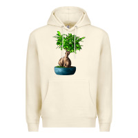 Sandshell Ficus Ginsenge Premium Hoodie - LillyAllenDesigns