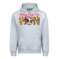 Heather Grey holy cow i'm mom Urban Hoodie - MaliasSmallBusiness