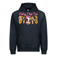 Navy holy cow i'm mom Urban Hoodie - MaliasSmallBusiness