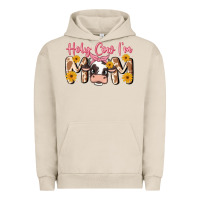 Pigment French Oak holy cow i'm mom Urban Hoodie - MaliasSmallBusiness