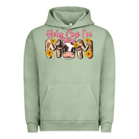 Pigment Oil Green holy cow i'm mom Urban Hoodie - MaliasSmallBusiness