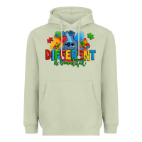 Matcha different is beautiful autism stitch Heavyweight Hoodie - Zillion Design Studio