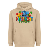 Mushroom different is beautiful autism stitch Heavyweight Hoodie - Zillion Design Studio