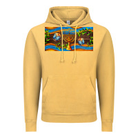 Vintage Mustard hanukkah with candlestick Vintage Hoodie - AdoDesignShop
