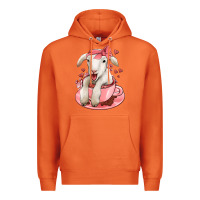 Carrot valentines day lamb Premium Hoodie - Jasminsmagicworld