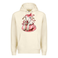 Sandshell valentines day lamb Premium Hoodie - Jasminsmagicworld