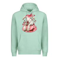 Seafoam valentines day lamb Premium Hoodie - Jasminsmagicworld