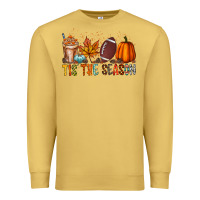 Antique Gold tis the season Premium Sweatshirt - RacoonDesign