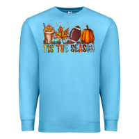 Ocean Blue tis the season Premium Sweatshirt - RacoonDesign