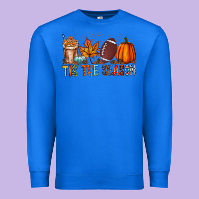 Tis The Season Premium Sweatshirt Designed By Racoondesign