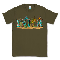 Army Green western faith Classic Tee - texasbilliewilder