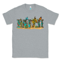Heather Grey western faith Classic Tee - texasbilliewilder