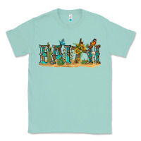 Seafoam western faith Classic Tee - texasbilliewilder