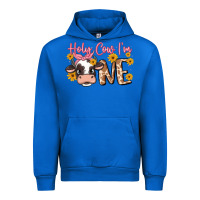 Cobalt holy cow i'm one Urban Hoodie - MaliasSmallBusiness