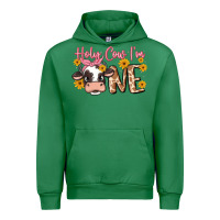 Emerald holy cow i'm one Urban Hoodie - MaliasSmallBusiness