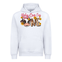 White holy cow i'm one Urban Hoodie - MaliasSmallBusiness