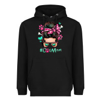 Black dog mom messy bun Heavyweight Hoodie - Zillion Design Studio