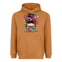 Meerkat dog mom messy bun Heavyweight Hoodie - Zillion Design Studio