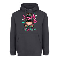Smoke dog mom messy bun Heavyweight Hoodie - Zillion Design Studio