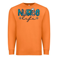 Carrot Nurse life Premium Sweatshirt - CowhideDigitalArt