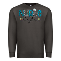 Smoke Nurse life Premium Sweatshirt - CowhideDigitalArt
