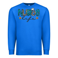 True Royal Nurse life Premium Sweatshirt - CowhideDigitalArt