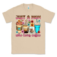 Mushroom just a mom who loves coffee Classic Tee - Zillion Design Studio