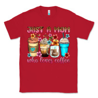 Red just a mom who loves coffee Classic Tee - Zillion Design Studio