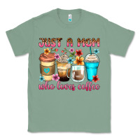 Sage just a mom who loves coffee Classic Tee - Zillion Design Studio